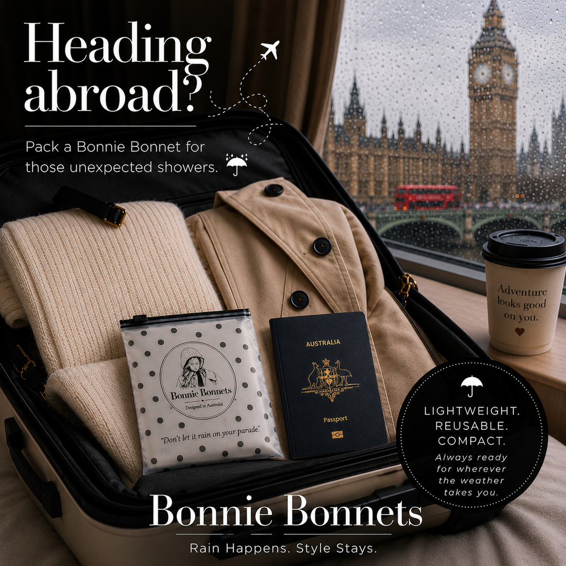 Travel Packing: Rain-Ready Hair Tips